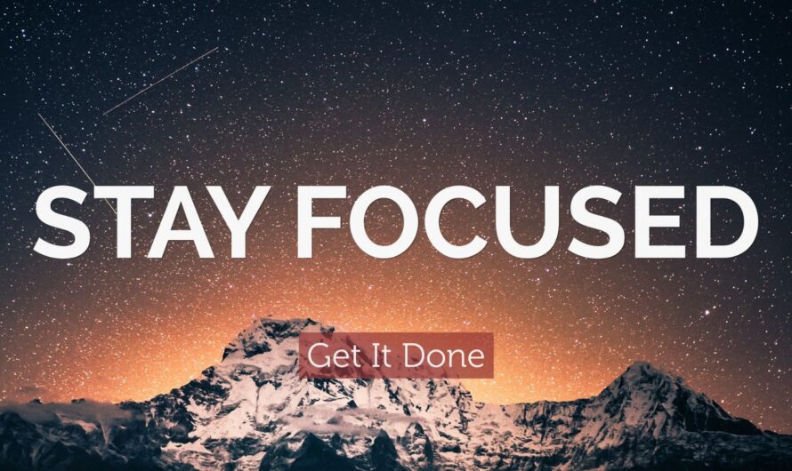 4 Recommended Apps that will help you keep back in Focus
