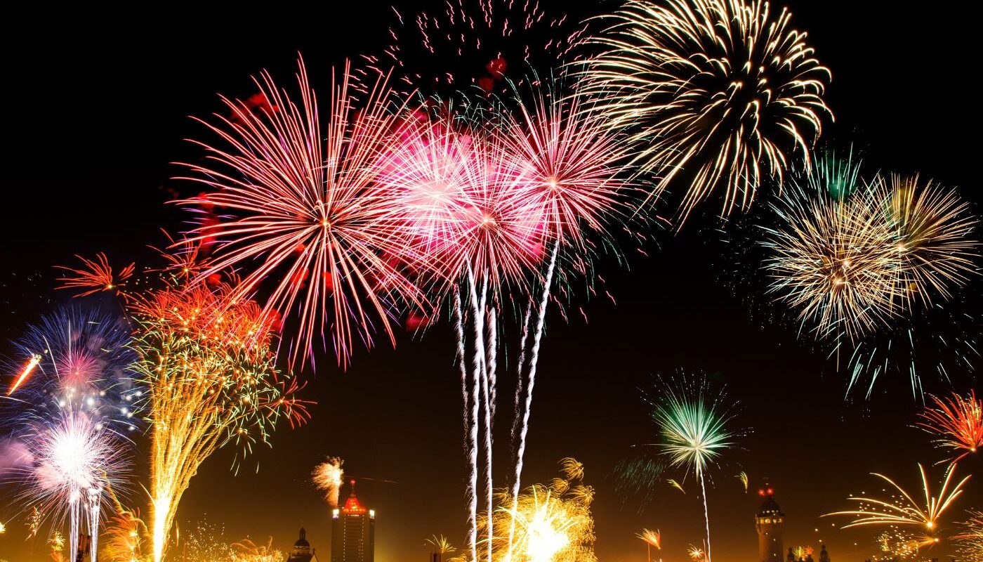 New year celebration in Abu Dhabi