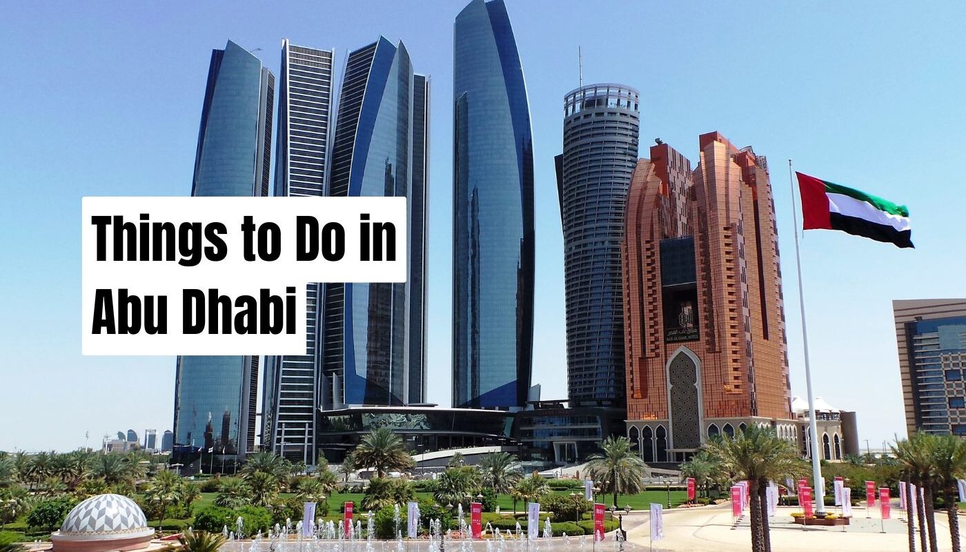 Things to do in Abu Dhabi