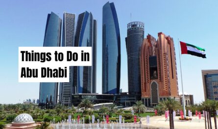 Things to do in Abu Dhabi