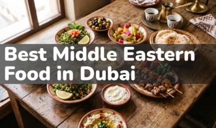 Best Middle Eastern Food in Dubai