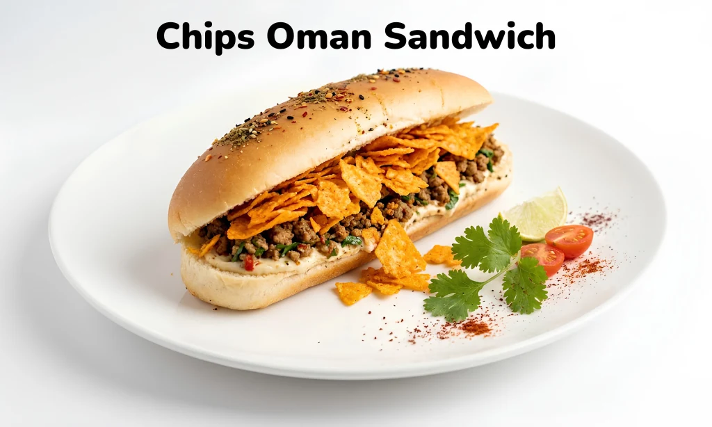 Dubai Street Food, Chips Oman Sandwich