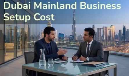 dubai mainland company formation cost